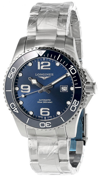 Longines watches LONGINES Conquest 43MM AUTO SS Blue Dial Mens Watch L3.782.4.96.6