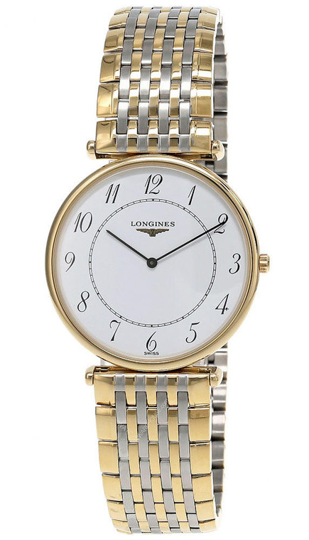 Longines watches LONGINES La Grande Classique White Dial Two-Tone Mens Watch L46352737