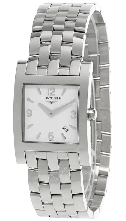 Longines watches LONGINES DolceVita Quartz S-Steel Silver Dial Mens Watch L56674756