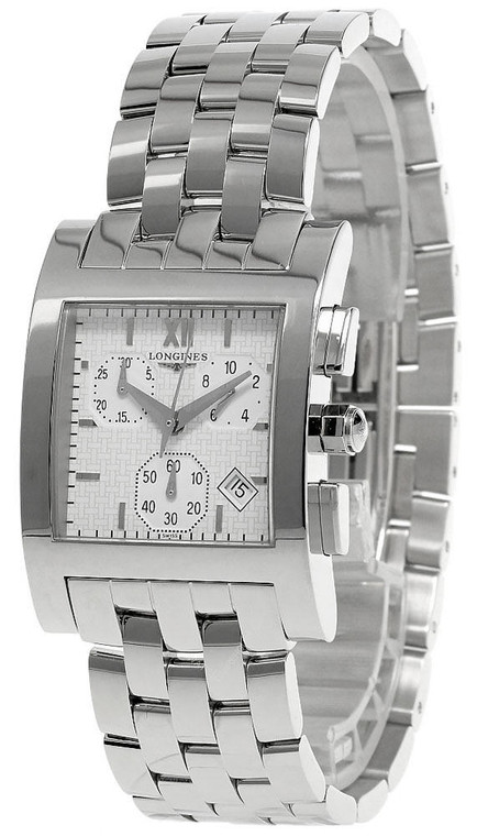 Longines watches LONGINES DolceVita 30MM CHRONO SS Silver Dial Mens Watch L56684166