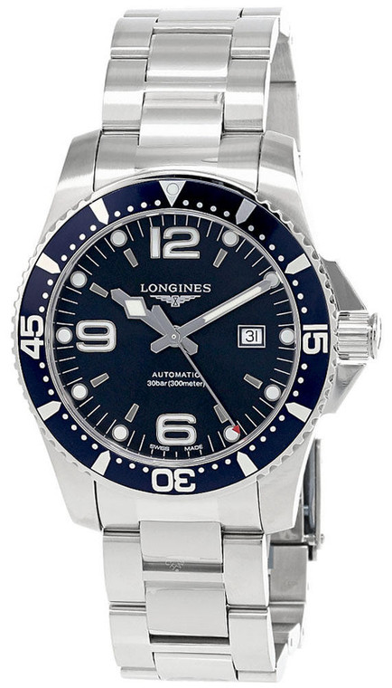 Longines watches LONGINES HydroConquest 44MM S-Steel Blue Dial Mens Watch L3.841.4.96.6