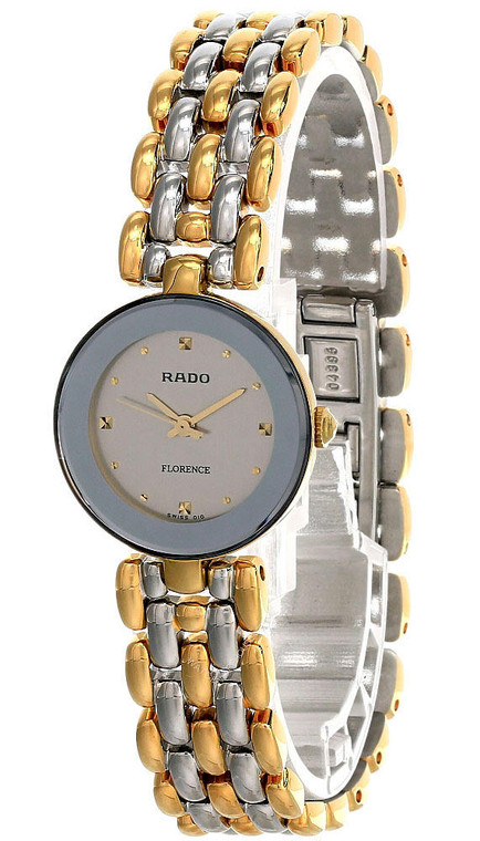 RADO Florence SS Gray Dial Two-Tone Women's Watch 318.3745.2 (Gray