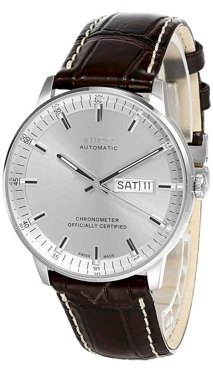 Mido Watches MIDO Commander II 40MM AUTO Silver Dial Mens Watch M021.431.16.071.00