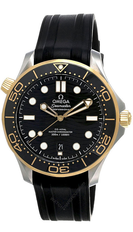 Omega watches OMEGA Seamaster 42MM AUTO 18K Yellow Gold Mens Watch 210.22.42.20.01.001