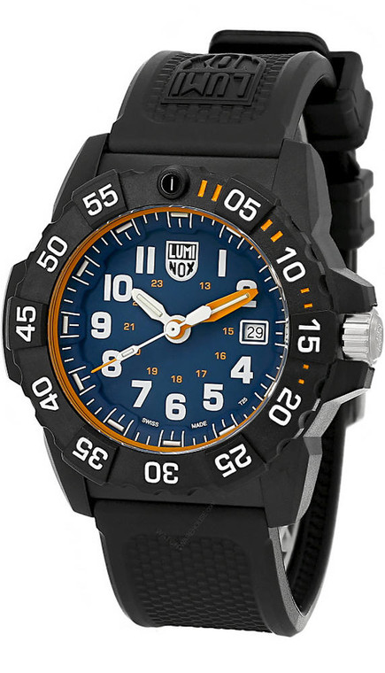 Luminox watches LUMINOX Navy Seal EXCLU 45MM Blue Dial Military Dive Watch XS.3503NSF