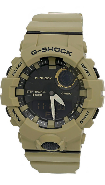 Casio CASIO G-SHOCK Power Trainer Olive Green Resin Mens Watch GBA800UC-5A