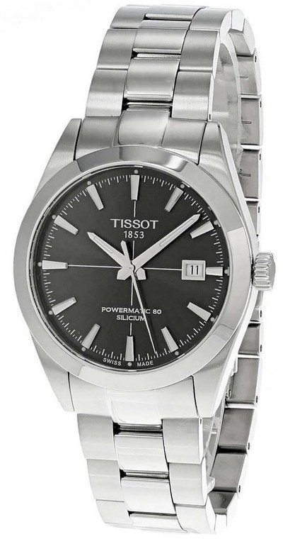 Tissot watches TISSOT Powermatic 80 Silicium 40MM SS Mens Watch T1274071106101
