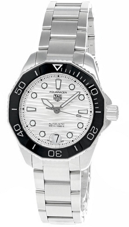 TAG Heuer Watches‎ TAG HEUER Aquaracer AUTO 36MM SS Silver Dial Womens Watch WBP231CBA0626