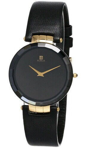Citizen Noblia Black Dial LTHR Strap Women's Watch EZ02444-02E
