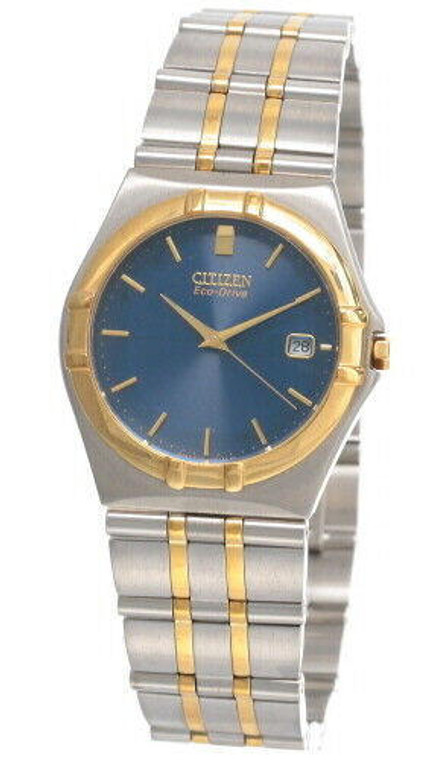 Citizen Watches CITIZEN Blue Dial Two-tone SS Men's Watch BL0094-54L