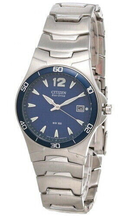 Citizen Watches CITIZEN Eco-Drive Blue Dial SS Men's Watch BM1230-56L