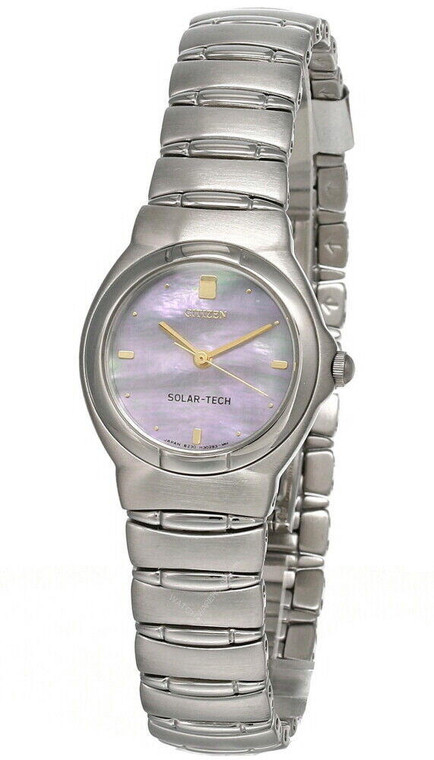 Citizen Watches New Citizen MOP Dial Silver-tone Women's Watch EP8090-54D