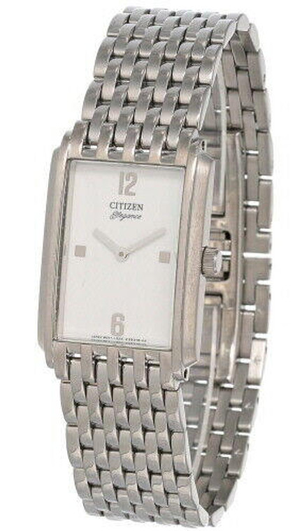 Citizen Watches CITIZEN Elegance White Dial Stainless Steel Men's Watch BB0190-57AZ 