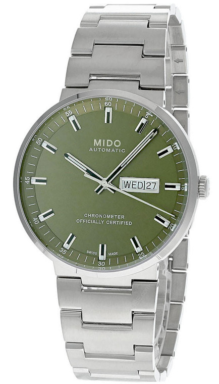 Mido Watches MIDO Ocean Commander Icone AUTO 42MM Olive Green Dial Men's Watch M031.631.11.091.00 