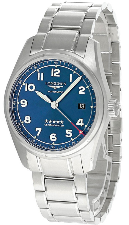 Longines watches LONGINES Spirit 40MM AUTO SS Sunray Blue Dial Men's Watch L3.810.4.93.6 