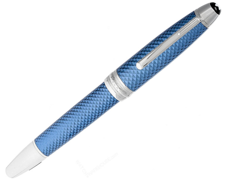 筆記具 MONTBLANC Meisterstuck  Ballpoint pen MONTBLANC Meisterstuck Glacier Solitaire (M) Nib Fountain Pen