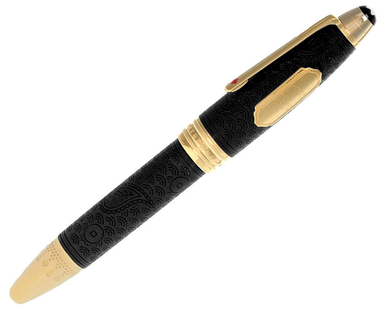 Montblanc Pens MONTBLANC Meisterstuck Around the World in 80 Days Solitaire LeGrand Rollerball Pen 128486 