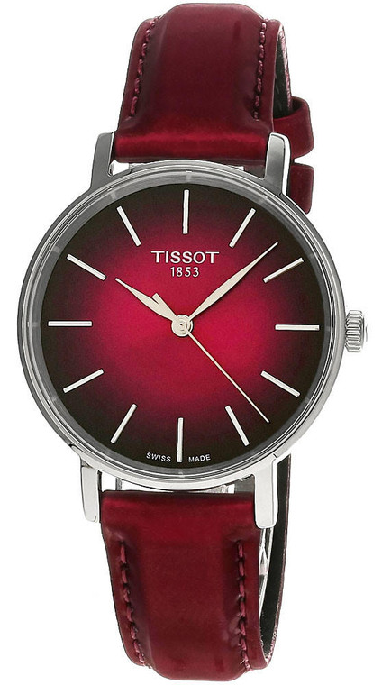 Tissot watches TISSOT Everytime 34MM Graded Pink-Black Dial Women's Watch T143.210.17.331.00 