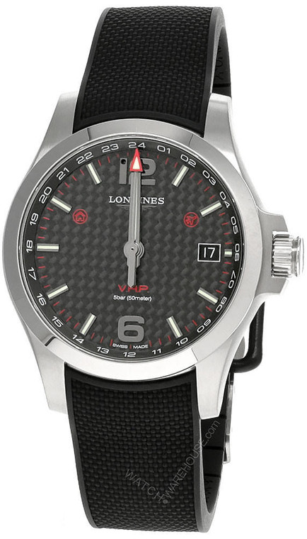 LONGINES Conquest V.H.P 41MM Quartz Black Dial Men's Watch L3.718.4.66.9  