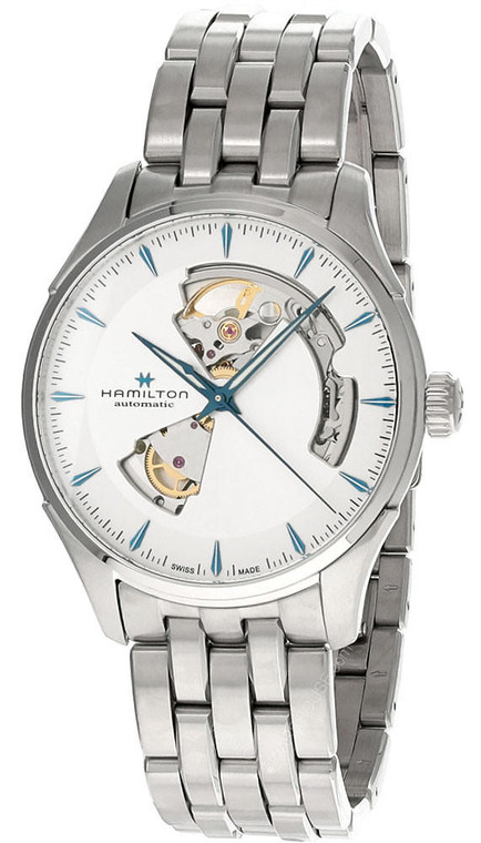 HAMILTON Jazzmaster Open Heart AUTO 40MM SS Men's Watch H32675150 