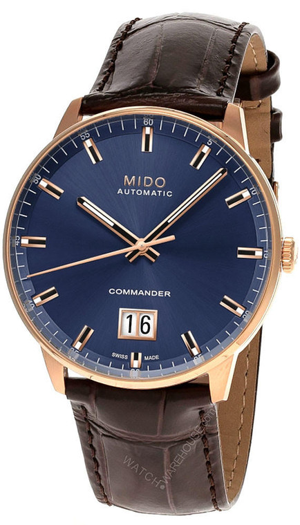 Mido Watches MIDO Commander Big Date 42MM AUTO Blue Dial Men's Watch M021.626.36.041.00 