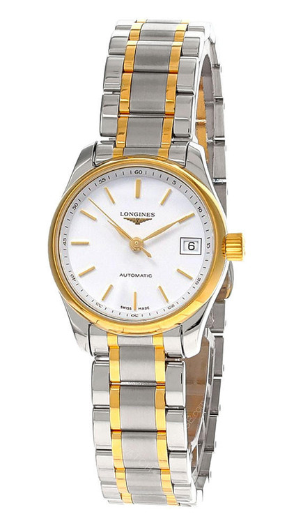 Longines watches LONGINES Master 25.5MM AUTO SS Two-Tone Women's Watch L2.128.5.12.7 