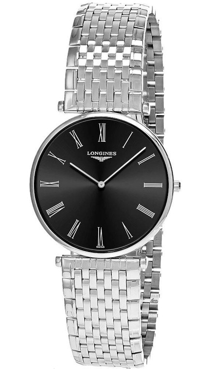 LONGINES La Grande Classique 37MM Black Dial Unisex Watch L4.766.4.51.6 / L47664516
