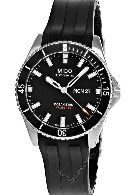 Mido Watches MIDO Ocean Star 200 AUTO 42.5MM Black Dial Men's Watch M026.430.17.051.00 