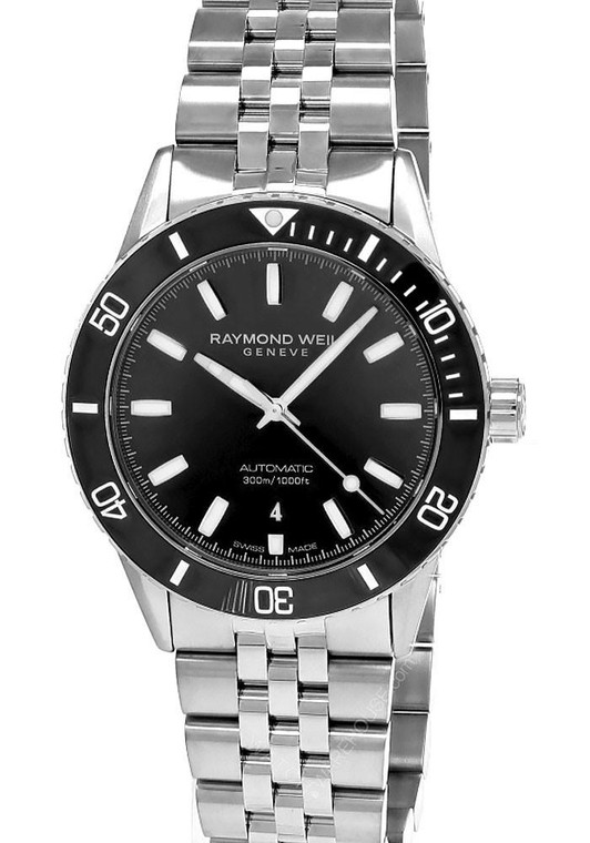 Raymond Weil Watches RAYMOND WEIL Freelancer Diver 42.5MM SS Men's Watch 2775-ST1-20051 