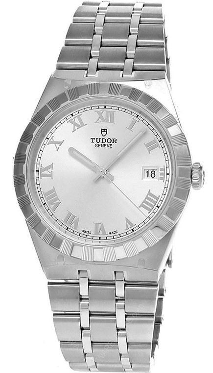 Tudor watches TUDOR Royal AUTO 38MM Stainless Steel Silver Dial Unisex Watch M28500-0001 
