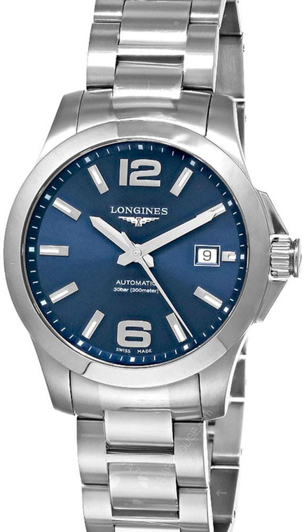 Longines watches Conquest Collection Automatic 39MM Men's Watch L3.776.4.99.6 