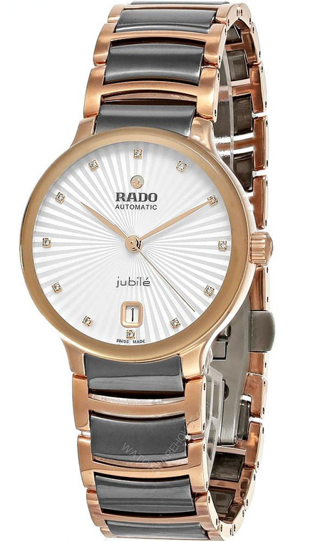 Rado watches RADO Centric Automatic Diamonds 35MM Unisex Watch R30037742 