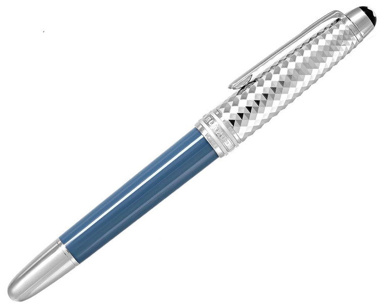 Montblanc Pens MONTBLANC Meisterstuck Glacier Doue (F) Nib Fountain Pen MB129402 
