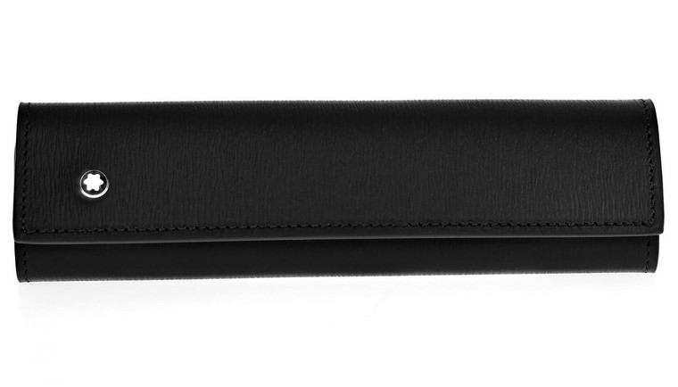 Montblanc Accessories MONTBLANC Meisterstuck 4810 1-Pen Black Leather Pouch MB129258 