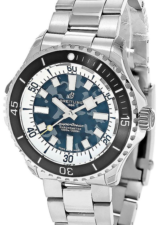 Breitling watches BREITLING Superocean Automatic 46MM Super Diver Titanium Men's Watch E10379351B1E1 