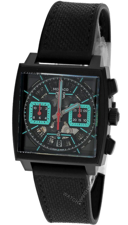 TAG Heuer Watches‎ TAG HEUER Monaco Chronograph 39MM Titanium Men's Watch CBL2184.FT6236 