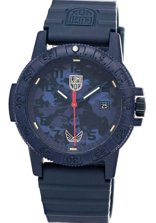 LUMINOX Leatherback Sea Turtle Giant X Volition 44MM Blue Dial Rubber Men's Watch XS.0323.VOL