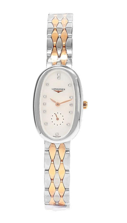 Longines watches LONGINES Symphonette Quartz 21MM MOP Dial 18K Rose Gold Women's Watch L2.306.5.87.7 