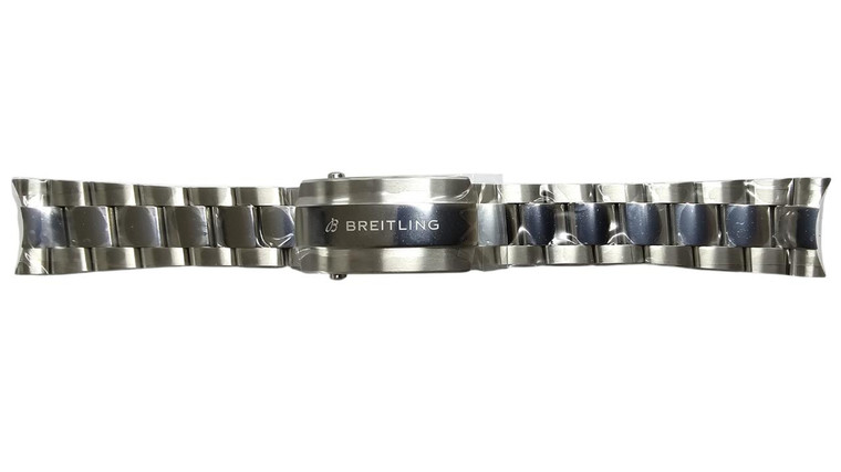 Breitling watches BREITLING Stainless Steel 22/18MM Bracelet 209A 