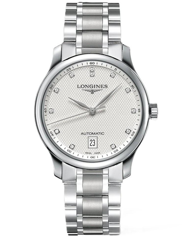 Longines watches LONGINES Master Collection Automatic 38.5MM Silver Diamond Dial SS Men's Watch L2.628.4.77.6 