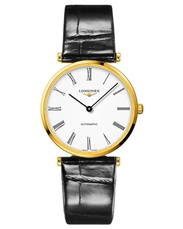 Longines watches LONGINES La Grande Classique Automatic 38MM White Dial Leather Unisex Watch L4.918.2.11.2 