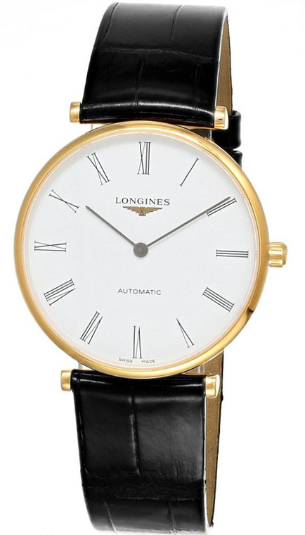 Longines watches LONGINES La Grande Classique Automatic 38MM White Dial Leather Unisex Watch L4.918.2.11.2 