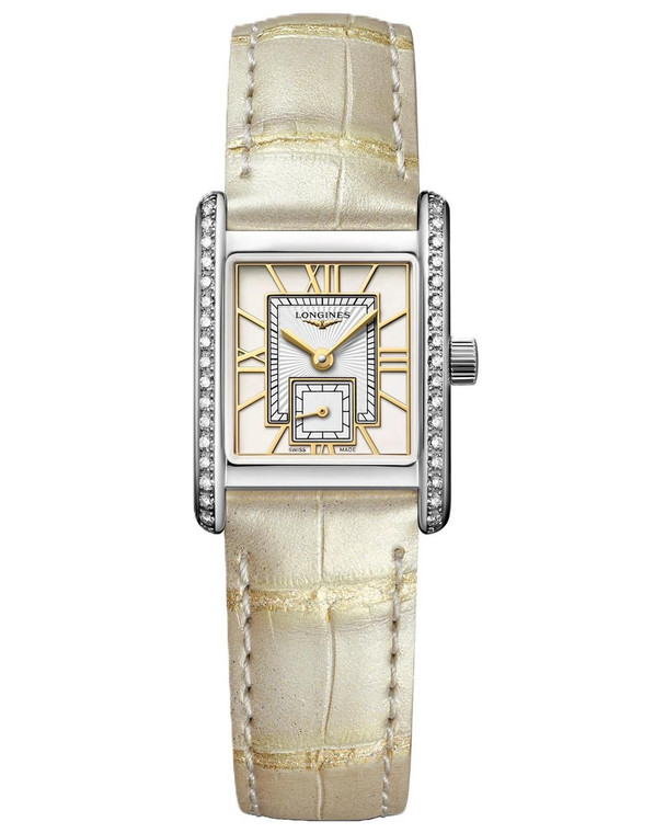 Longines watches LONGINES Mini DolceVita Quartz 21.5MM White Dial Diamond Women's Watch L5.200.0.79.2 
