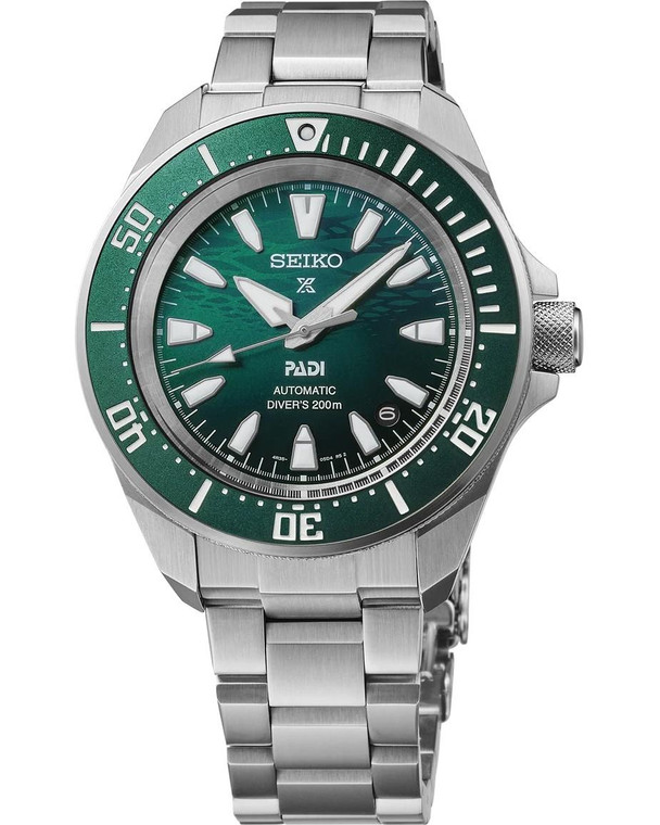 Seiko watches Seiko Prospex Automatic 41.7mm Green Dial SS Men's Watch SRPL53 