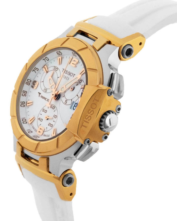 Tissot watches Tissot T-Sport T-Race Chronograph Rose Gold Women Watch T0482172701700