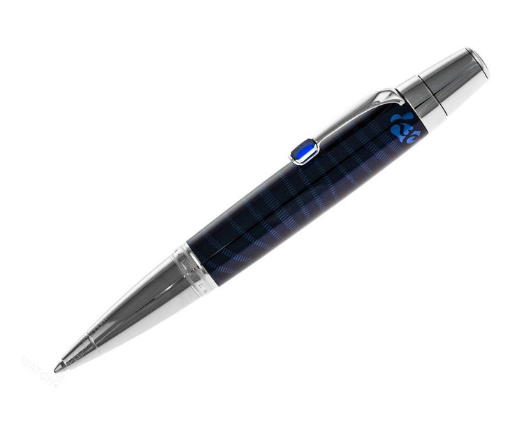 Montblanc Pens MONTBLANC Boheme Paso Doble Mini 4.25 Bleu Stone Ballpoint Pen 104919