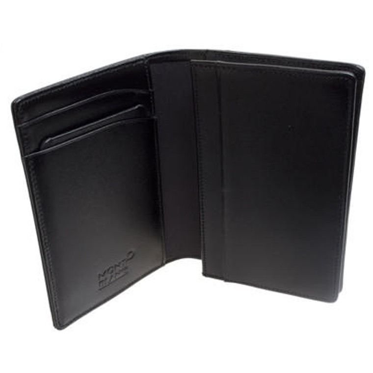 Montblanc 7167 Meisterstuck Business Card Holder Leather Wallet | Fast ...