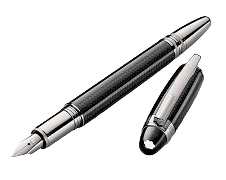 Montblanc Pens MONTBLANC StarWalker Ultimate Carbon Anthracite M Fountain Pen 109365