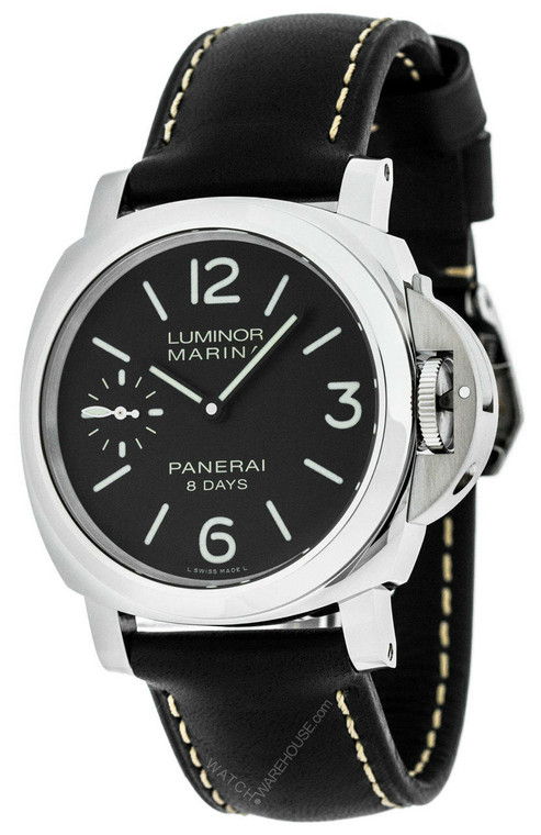 Panerai watches PANERAI Luminor Marina 8 Days Acciaio 44MM Mens Watch PAM00510