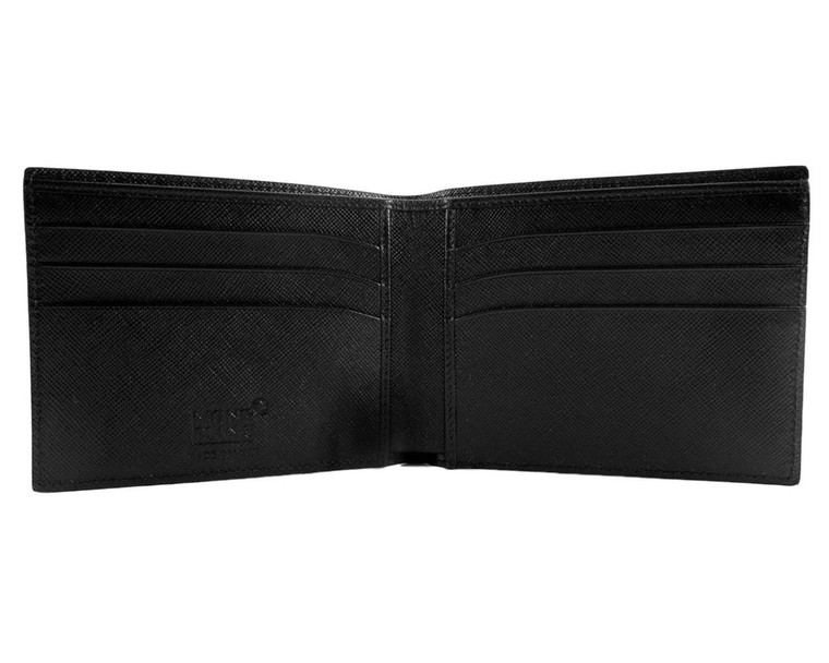 MONTBLANC Meisterstuck Selection 6CC Saffiano Leather Wallet 109646 ...